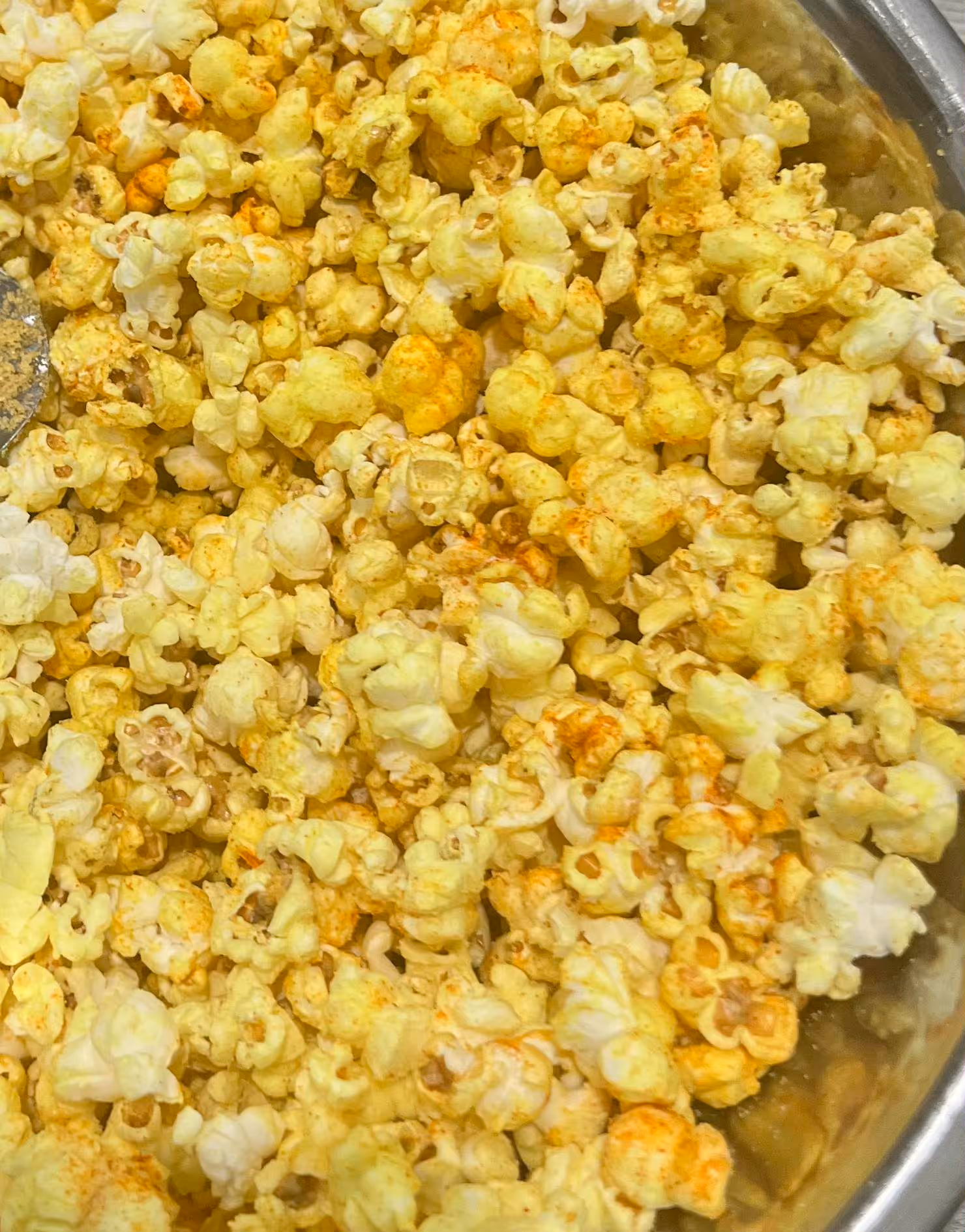 KRYpop Mango Chili Tango Popcorn in kraft pouch